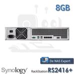 NAS Synology RS2416+ 8GB refurbished, Info@synology.com, Synology, Refurbished, Ophalen of Verzenden