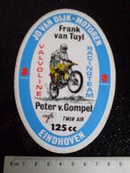 sticker frank van tuyl peter van gompel 125cc motorcross, Sport, Zo goed als nieuw, Verzenden