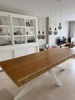 Eikenhouten tafelblad 240-99 excl. poot, Huis en Inrichting, Stoffering | Vloerbedekking, Ophalen, Zo goed als nieuw, 75 m² of meer