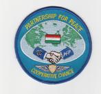 NATO Partnership For Peace Embleem, Verzamelen, Ophalen of Verzenden, Luchtmacht, Overige gebieden, Embleem of Badge