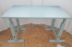 Bureau hout groen mint l115xb57,5xh75cm tafel, Huis en Inrichting, Bureaus, Ophalen, Gebruikt
