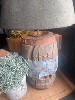 Tafellampen van houten wielassen, Ophalen of Verzenden, Nieuw, Minder dan 50 cm