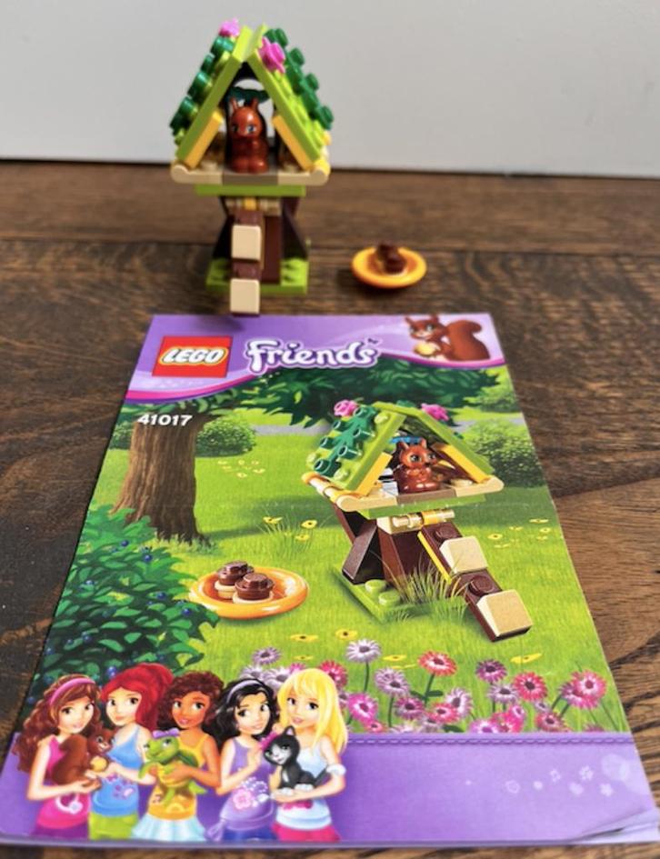 Lego Friends – De Boomhut van Eekhoorn (41017) – compleet!, Kinderen en Baby's, Speelgoed | Duplo en Lego, Zo goed als nieuw, Lego