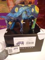 Nieuw Cow Parade koe Vincent's Cow medium gratis verzending., Antiek en Kunst, Ophalen of Verzenden