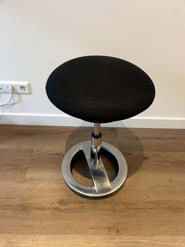 Ergo Kruk, Huis en Inrichting, Bureaustoelen, Zo goed als nieuw, Bureaukruk, Zwart, Ergonomisch, Ophalen