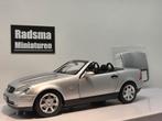 Mercedes-Benz SLK 1996 - Brillant silver 1:18 Norev, Auto, Nieuw, Norev, Ophalen of Verzenden