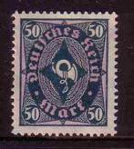 Duitsland 1922 209 Posthoorn 50m, Ongebruikt, Postzegels en Munten, Postzegels | Europa | Duitsland, Ophalen of Verzenden, Overige periodes
