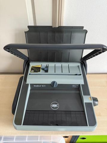 Inbindmachine GBC Wirebind W20 34-gaats beschikbaar voor biedingen