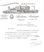 Brief Stoomtabaksfabriek "Het Wapen van Rotterdam", Verzenden, Zo goed als nieuw, Overige typen