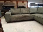 Velours Hoekbank 300x220cm - Nette Staat!, ., Ophalen of Verzenden, Zo goed als nieuw, .