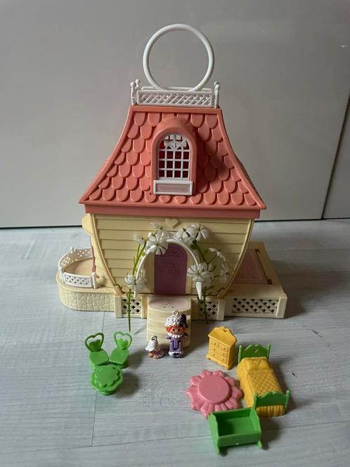 Dufti charmkins huis met poppetjes, Verzamelen, Speelgoed, Gebruikt, Verzenden