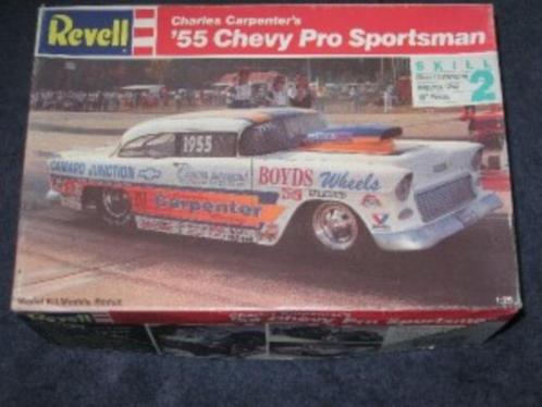 Bouwdoos 1955 Chevy Pro Sportsman Charles Carpenter Revell, Hobby en Vrije tijd, Modelbouw | Auto's en Voertuigen, Nieuw, Auto