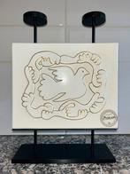 Kandelaar vredesduif ontwerp Picasso., Ophalen of Verzenden, Zo goed als nieuw, Overige materialen, Minder dan 25 cm