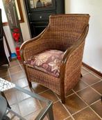 2 Prachtige koloniale Fauteuils aangeboden., Huis en Inrichting, Ophalen, Gebruikt, Minder dan 75 cm, 50 tot 75 cm