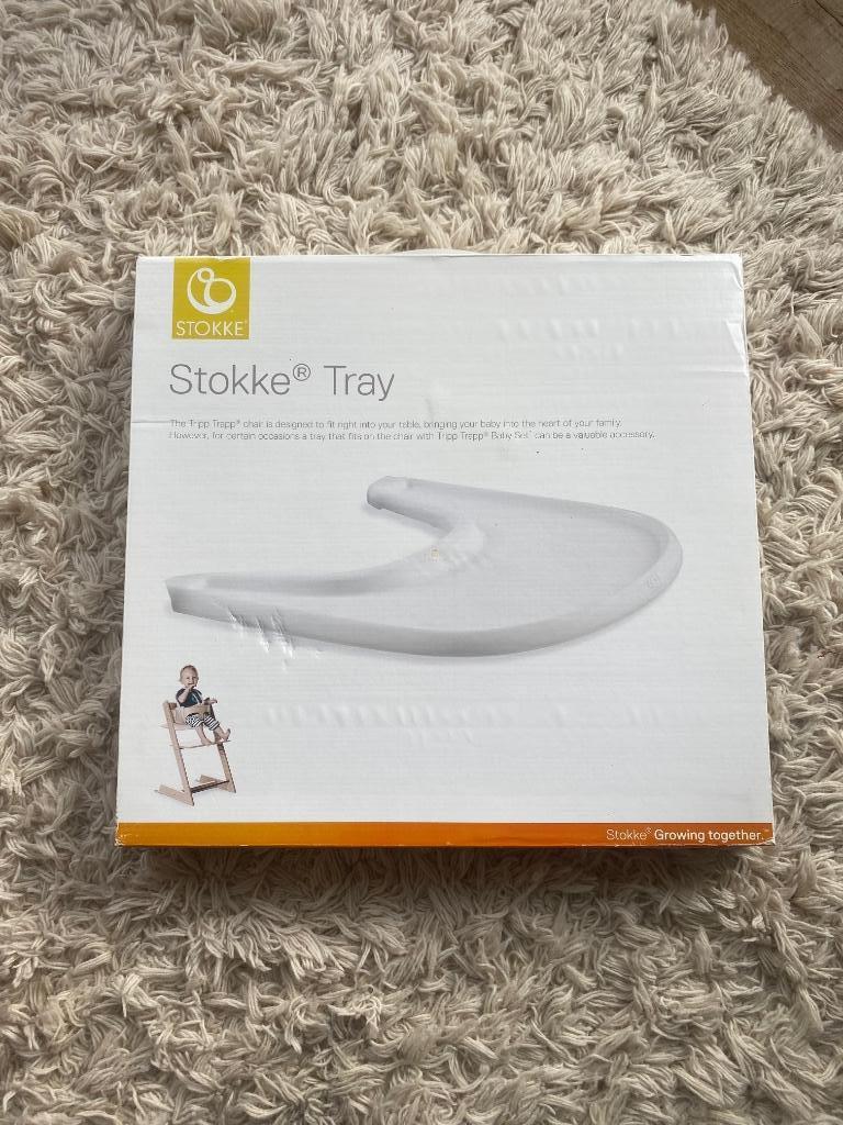≥ Stokke Tripp Trapp Tray – wit — Kinderstoelen — Marktplaats