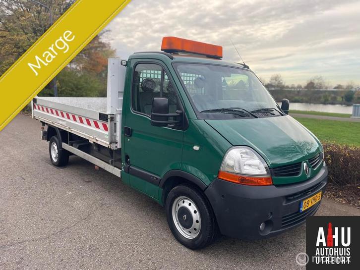 Renault Master 2.5 dCi L3H1/Pickup/Openlaadbak/Automaat, Auto's, Renault, Bedrijf, Te koop, Master, ABS, Airconditioning, Alarm