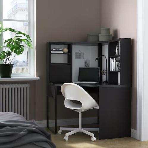 Ikea Micke corner desk, Huis en Inrichting, Bureaus, Zo goed als nieuw, Bureau, Ophalen