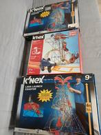 3 K'NEX Achtbanen - Lava Launch & Mecha Strike, Ophalen, Gebruikt, K'nex