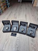 4x Daniel Minuti Prestige horloges in doos met certificaat, Ophalen of Verzenden, Zo goed als nieuw, Staal, Overige merken