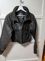 Leuke vegan leren bomberjack Ci Sono, Maat 38/40 (M), Zwart, Ci Sono, Ophalen of Verzenden