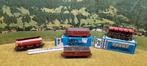 Set van 4 marklin wagons, Hobby en Vrije tijd, Modeltreinen | H0, Wisselstroom, Analoog, Wagon, Ophalen of Verzenden