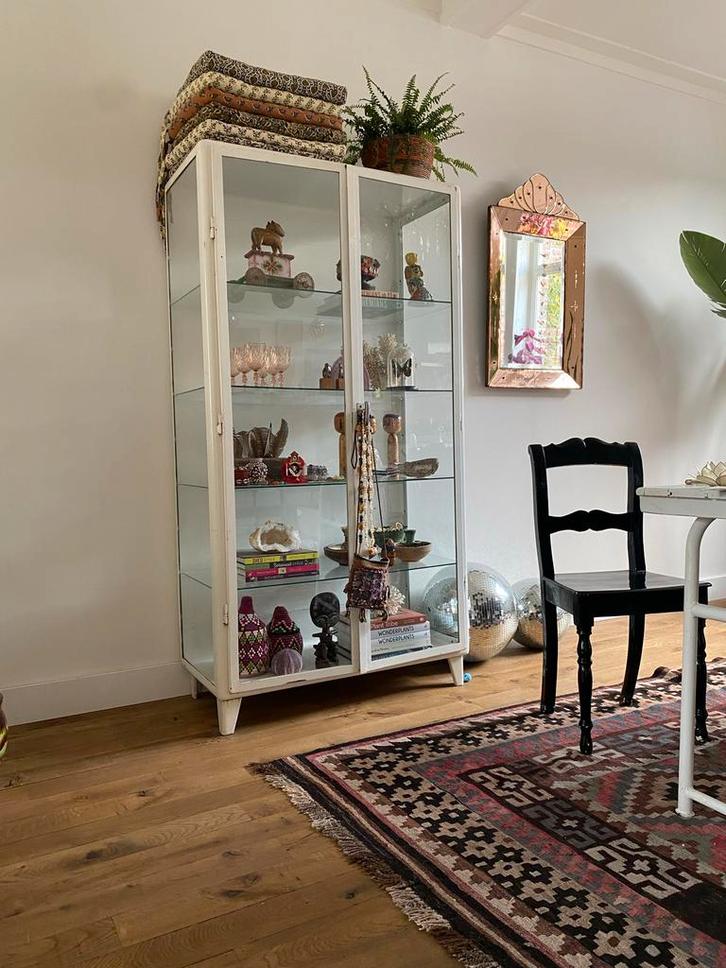 Venetiaanse Spiegel - Vintage Pracht, Antiek en Kunst, Antiek | Spiegels, 50 tot 100 cm, Minder dan 100 cm, Rechthoekig, Ophalen