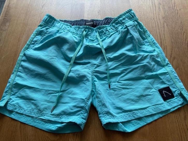 Blauw/Groene Chasin heren zwemshort, Kleding | Heren, Badmode en Zwemkleding, Zwemshort, Maat 56/58 (XL), Blauw, Ophalen of Verzenden