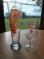 2 Alfa bierglazen, Ophalen of Verzenden, Gebruikt, Glas of Glazen, Overige merken