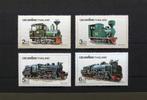 Thailand 1990 Postfris Locomotieven Treinen Spoorwegen, Postzegels en Munten, Postzegels | Thematische zegels, Treinen, Ophalen of Verzenden