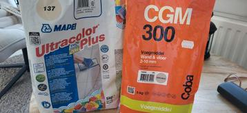 Voegmiddel zak 2,6 kg en 2,2 kg beschikbaar voor biedingen