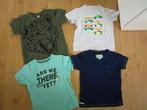 Vier stoere shirts maat 98/104, Kinderen en Baby's, Kinderkleding | Maat 98, Europe Kids Hema Zeeman, Ophalen of Verzenden, Zo goed als nieuw