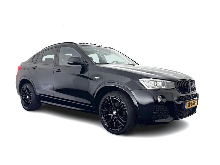 BMW X4 xDrive20d M-Sportpack High Executive Black-Edition Au, Auto's, BMW, Bedrijf, Te koop, X4, 4x4, ABS, Achteruitrijcamera