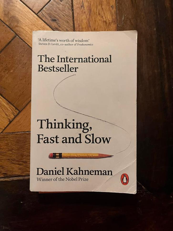 Thinking, Fast and Slow - Daniel Kahneman, Boeken, Psychologie, Gelezen, Cognitieve psychologie, Ophalen of Verzenden