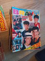 Verzameling 38x muziekbladen kranten Bravo Popcorn jaren 80., Ophalen of Verzenden, 1980 tot heden, Tijdschrift