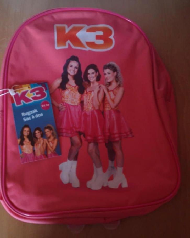 Nieuwe K3 Rugtas, Sieraden, Tassen en Uiterlijk, Tassen | Schooltassen, Nieuw, Rugtas, Minder dan 30 cm, Roze, Ophalen of Verzenden