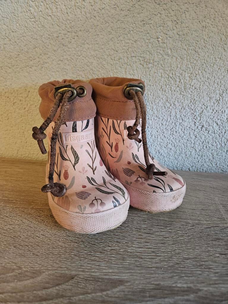 Bisgaard regenlaarzen maat 21, Ophalen of Verzenden, Zo goed als nieuw, Meisje, Laarzen