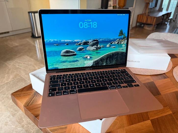 Macbook Air M1 A2337 13 inch uit 2020, Computers en Software, Apple Macbooks