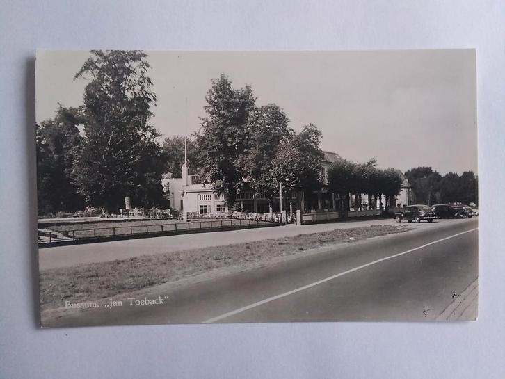Bussum "Jan Toeback" (Jan Tabak) 1957, Verzamelen, Ansichtkaarten | Nederland, Noord-Holland, 1940 tot 1960, Verzenden