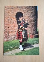 Ansichtkaart doedelzakspeler, Verzenden, 1980 tot heden, Ongelopen, Muziek