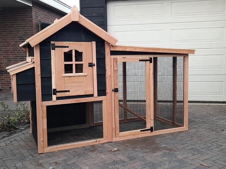 Douglas kippenhok keuze uit 2 maten nachthokken elke lengte, Dieren en Toebehoren, Pluimvee | Toebehoren, Ophalen of Verzenden