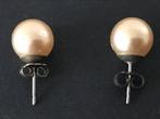 Vintage 19 - Oorbellen met parel, Ophalen of Verzenden, Zo goed als nieuw, Knopjes of Stekers