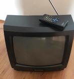 Vintage mini kleuren televisie Grundig, Audio, Tv en Foto, Vintage Televisies, Ophalen, Gebruikt, Grundig
