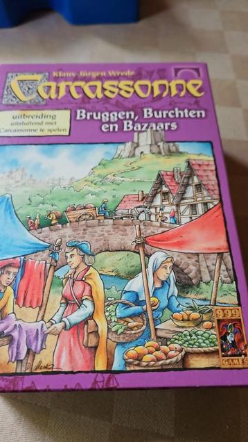 bordspel Carcassonne Bruggen Burchten en Bazaars 999  beschikbaar voor biedingen