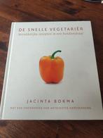 Kookboek De snelle vegetarier te koop!, Boeken, Vegetarisch, Jacinta Bokma, Ophalen of Verzenden, Zo goed als nieuw