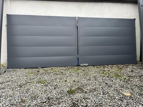 Nieuwe dichte poort, Tuin en Terras, Tuinpoorten, Nieuw, Draaipoort, IJzer, 100 tot 150 cm, 200 cm of meer, Ophalen of Verzenden