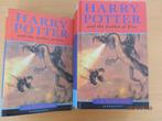 Harry Potter 1e druk and the Goblet of Fire, Verzamelen, Harry Potter, Gebruikt, Ophalen of Verzenden, Boek of Poster