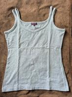 Grijs/Wit Dames Topje - Maat M, Kleding | Dames, Maat 38/40 (M), Stanfield, Ophalen of Verzenden, Zo goed als nieuw