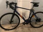 Triban blauwe racefiets RC120, Fietsen en Brommers, Fietsen | Racefietsen, Minder dan 10 versnellingen, Aluminium, Ophalen, Overige merken