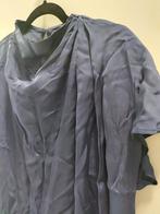 Zara shirt satin like, blue-grey, size L, Kleding | Dames, Blouses en Tunieken, Zara, Maat 42/44 (L), Nieuw, Ophalen of Verzenden