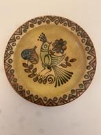60er jaren Keramiek Tiglia wandbord met afb. van een vogel., Antiek en Kunst, Antiek | Keramiek en Aardewerk, Ophalen of Verzenden